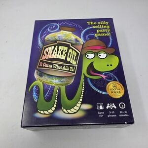 "Snake Oil" Family Party Game*Mensa Select* Out of the Box Publishing Age 10+